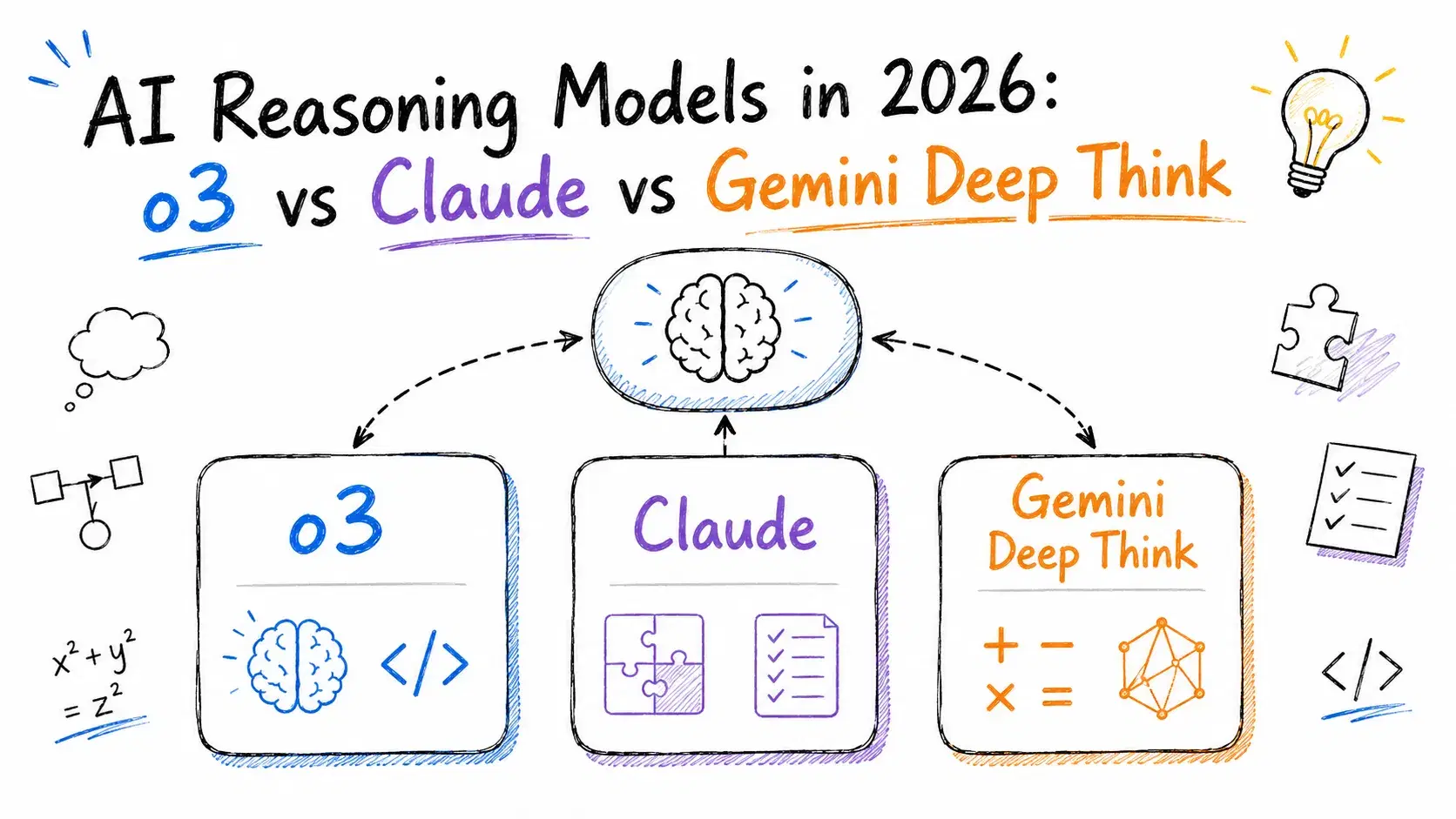 AI Reasoning Models in 2026: o3 vs Claude vs Gemini Deep Think