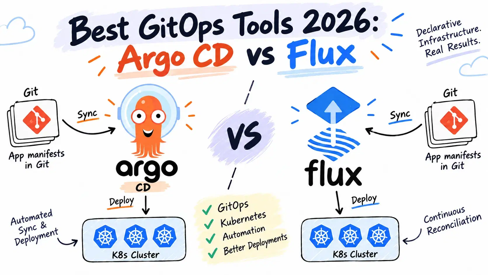Best GitOps Tools 2026: Argo CD vs Flux