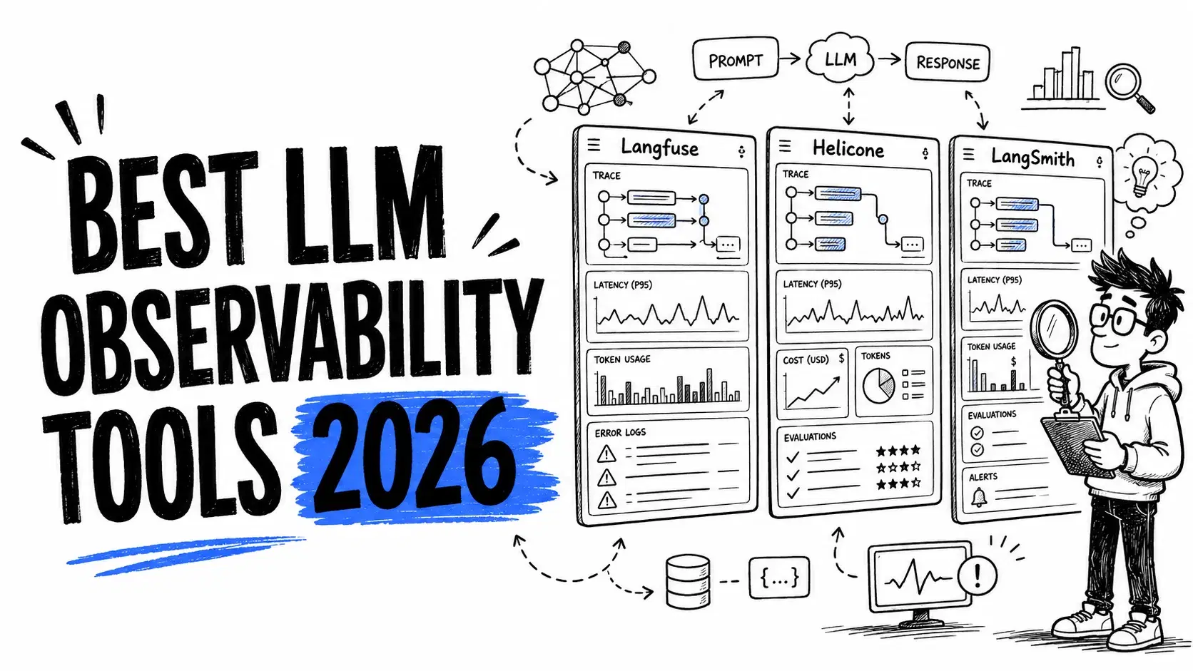 Best LLM Observability Tools 2026: Langfuse, Helicone, and LangSmith Compared