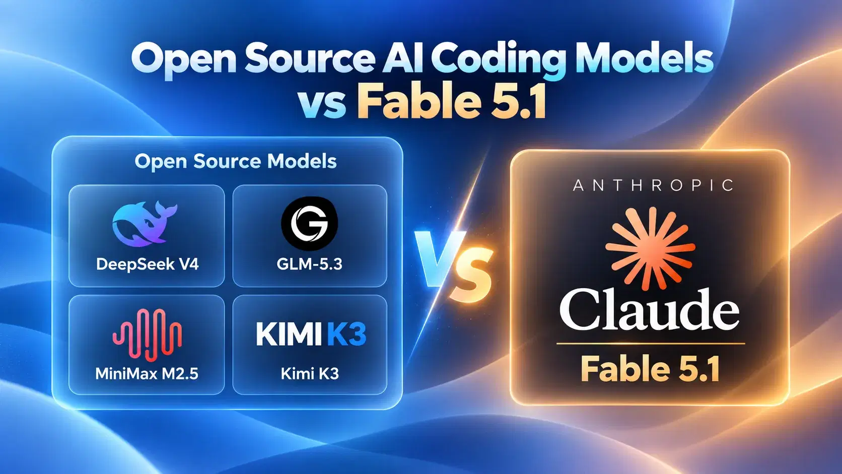 Open Source AI Coding Models vs Fable 5.1