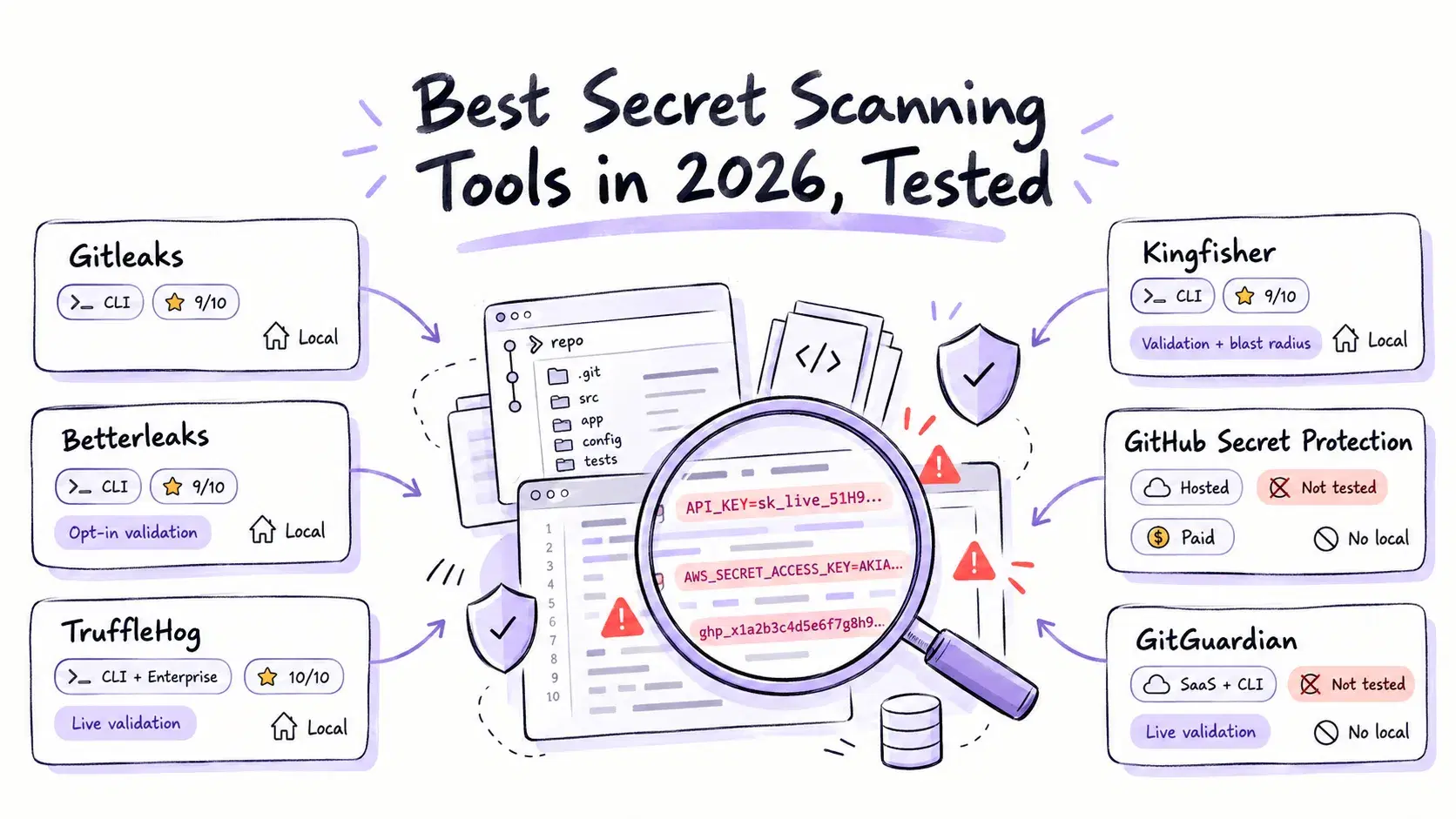 Best Secret Scanning Tools in 2026, Tested