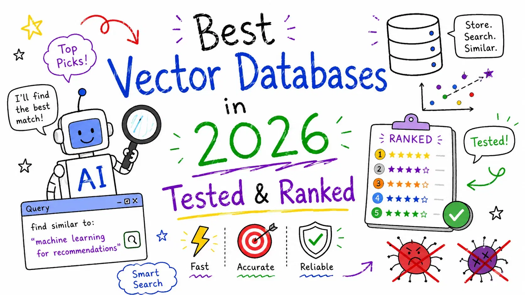 Best Vector Databases in 2026: Tested & Ranked