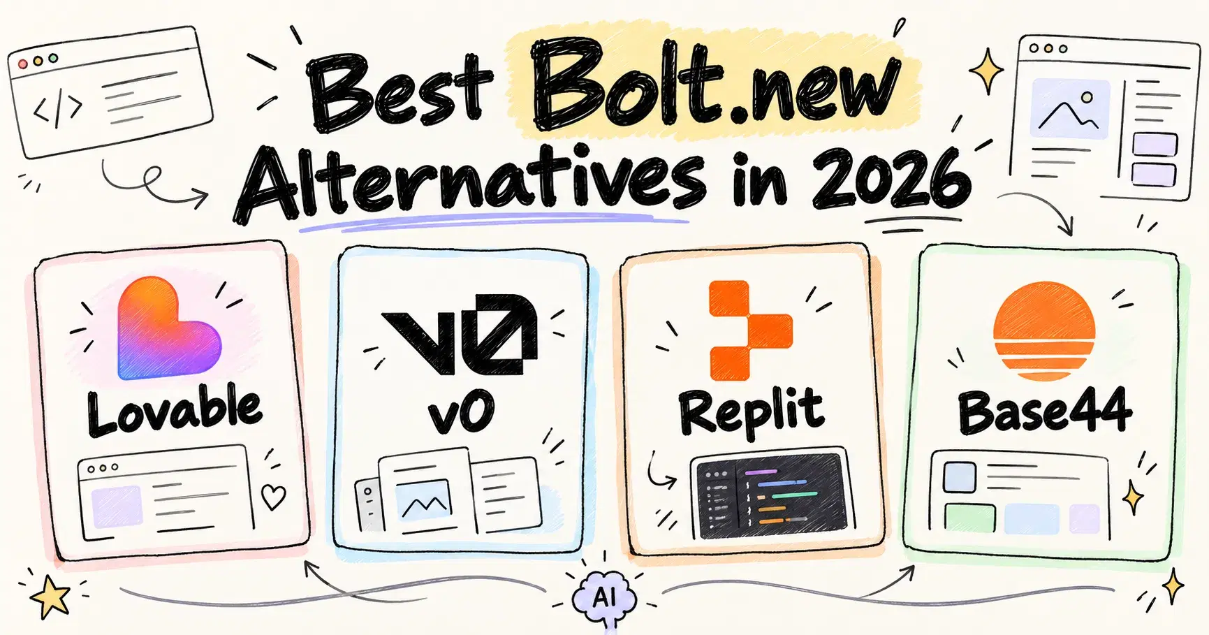 Best Bolt.new Alternatives in 2026