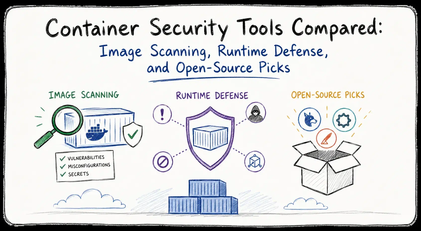Container Security Tools Compared: Image Scanning, Runtime Defense, and Open-Source Picks