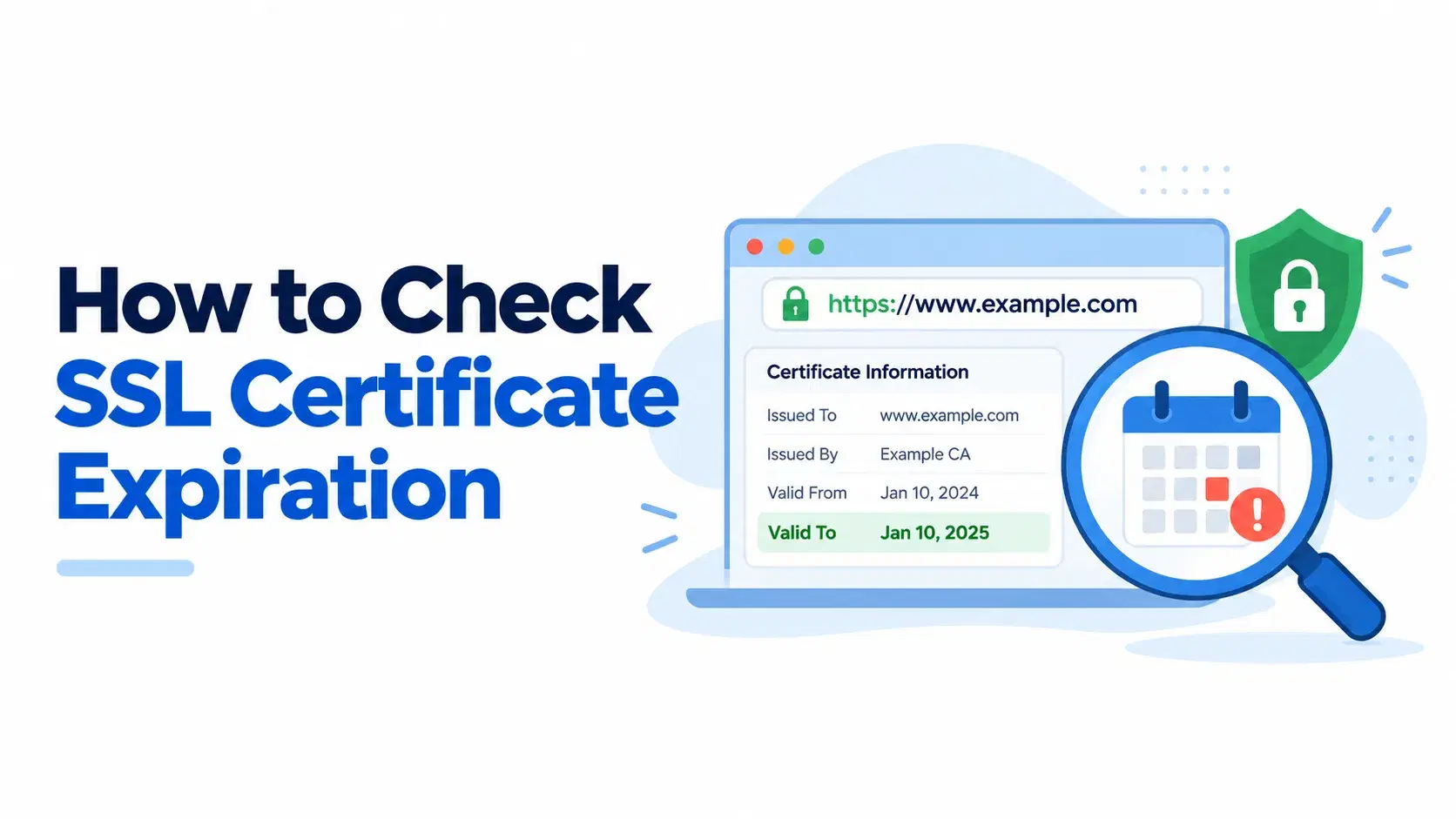 How to Check SSL Certificate Expiration