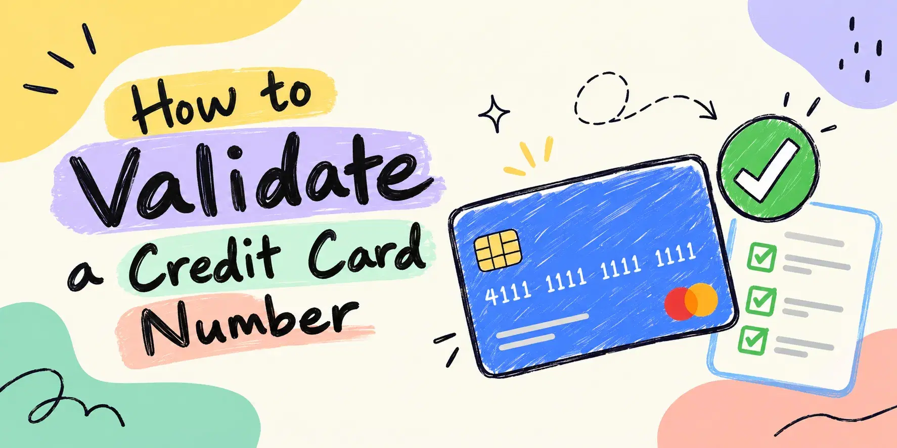 How to Validate a Credit Card Number