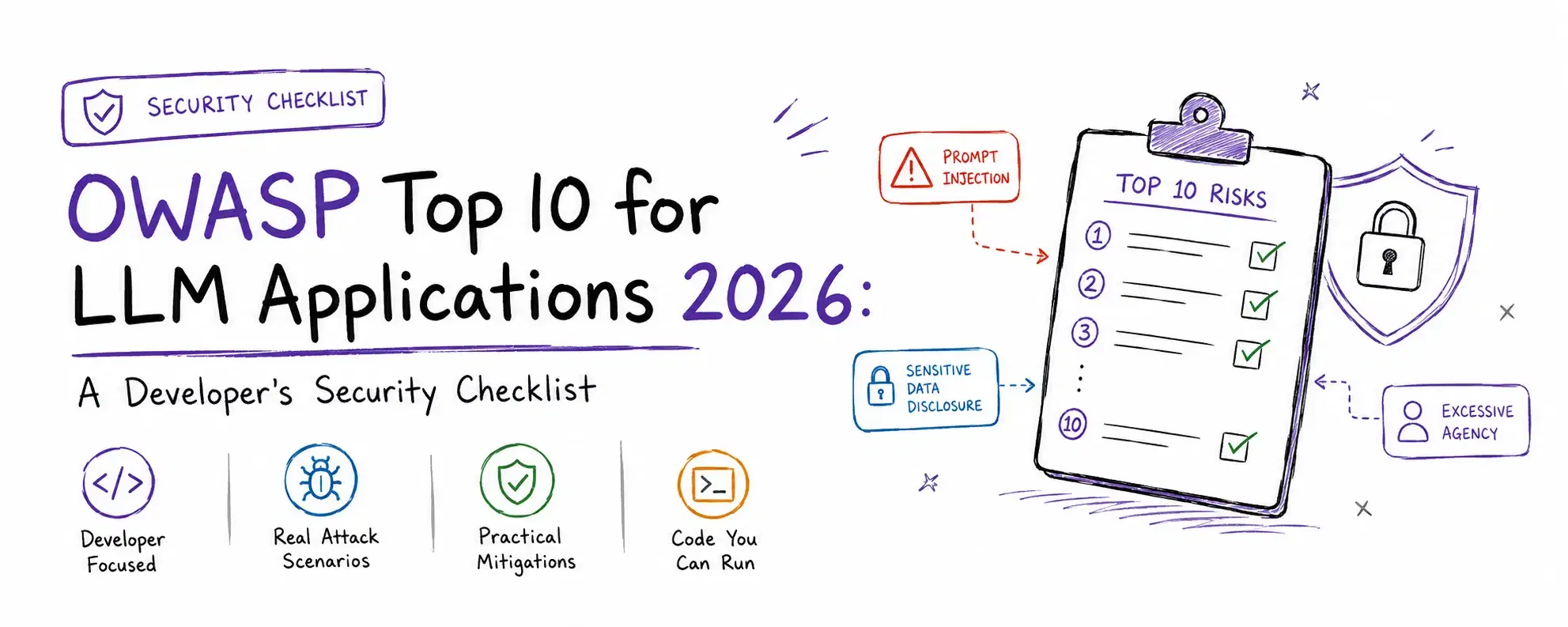 OWASP Top 10 for LLM Applications 2026: A Developer's Security Checklist