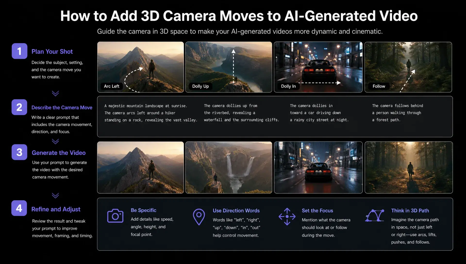 How to Add 3D Camera Moves to AI-Generated Video