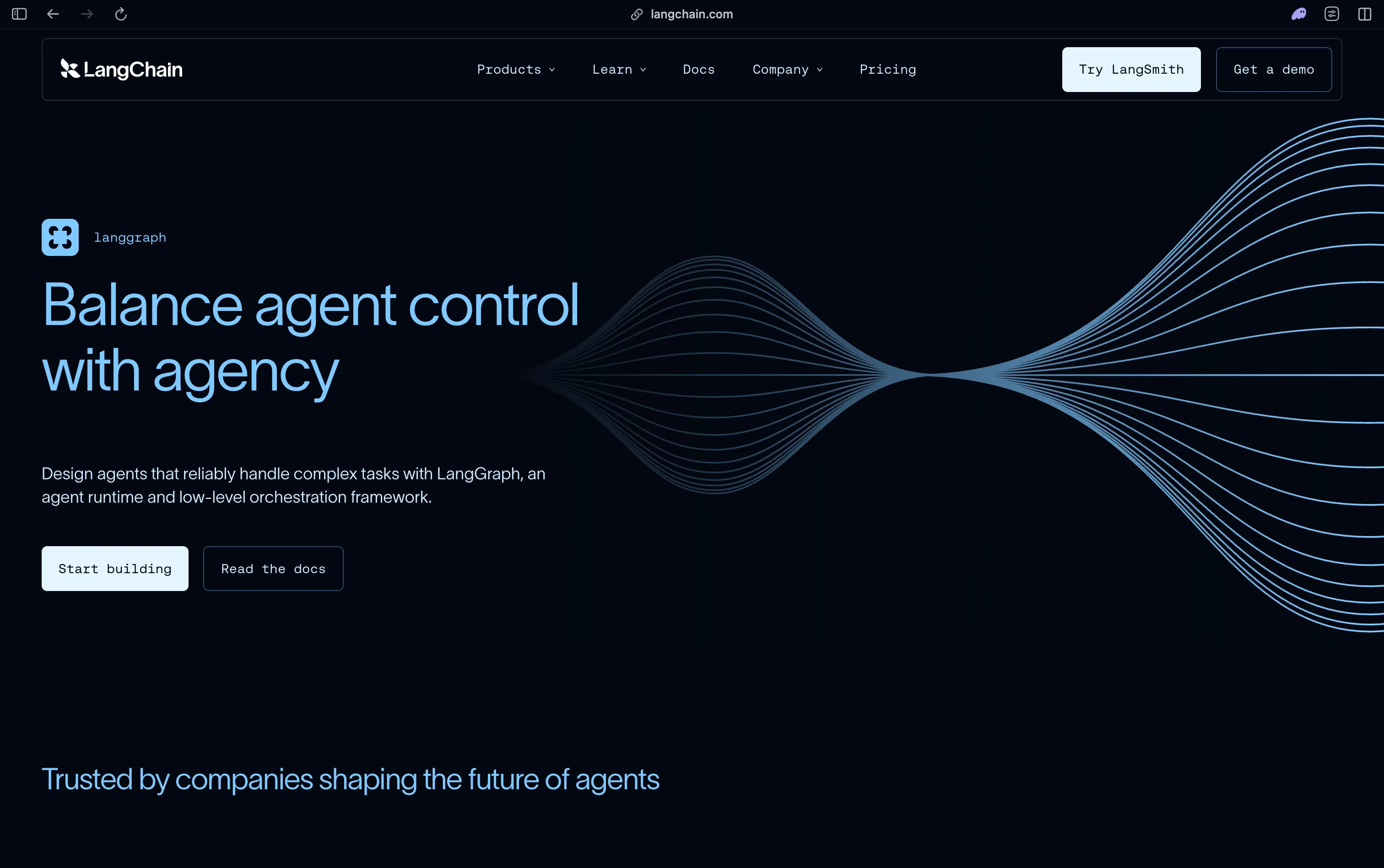 LangGraph stateful graph-based agent orchestration by LangChain