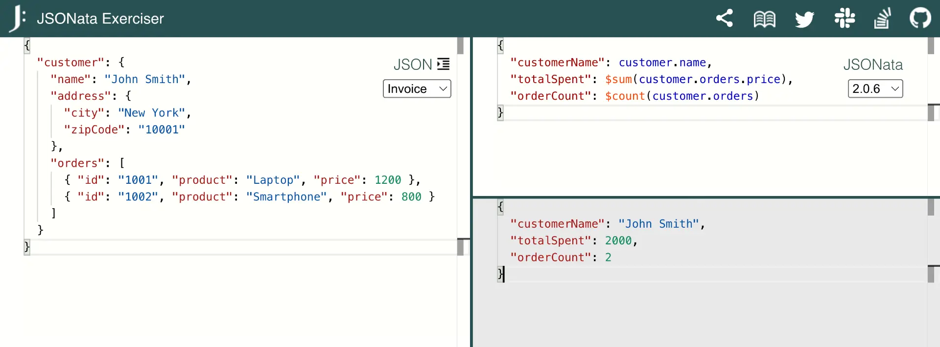 Data Restructuring in JSONata