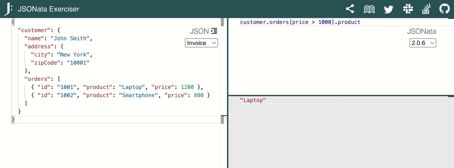 Filtering and Conditions in JSONata