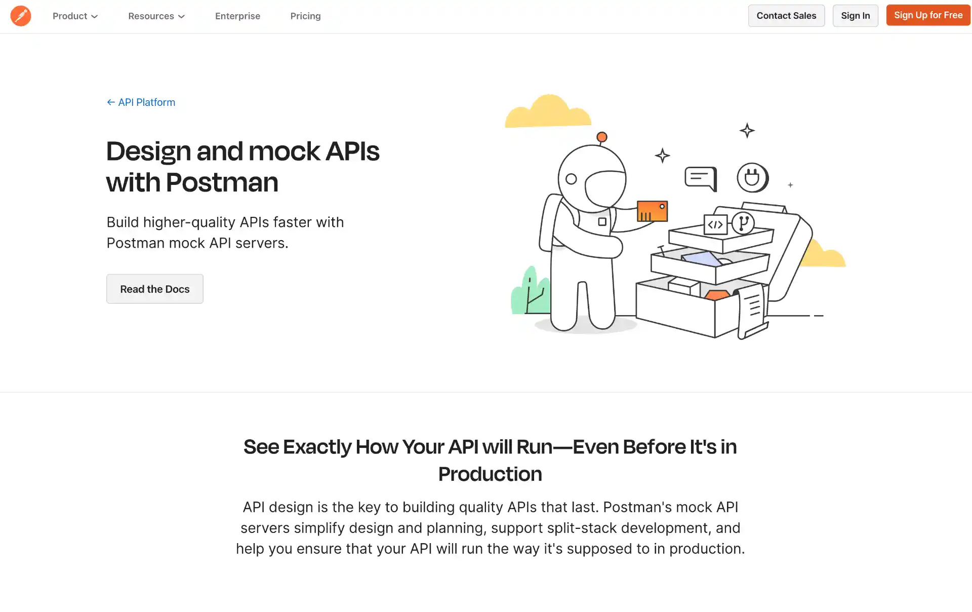 Postman Mock Server